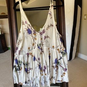 Deep v tank top